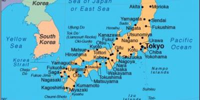 Kart Yaponiya adaları